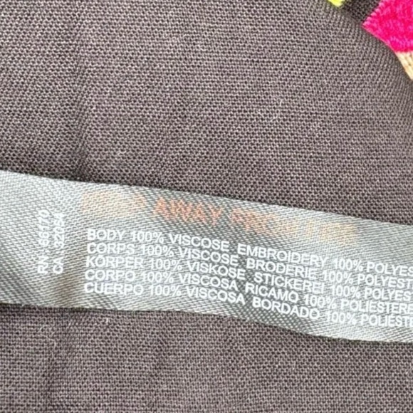 Anthropologie Dress Black and White Embellished Maxi Sundress - Picture 8 of 8